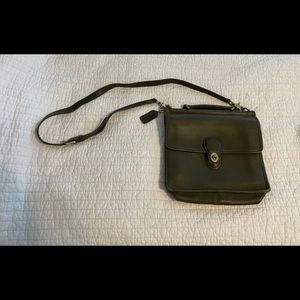 Coach - Camo Green Leather Willis Bag - Crossbody - Shoulder Bag Messenger Purse